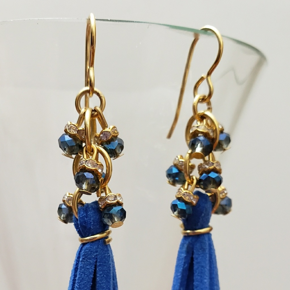 Handmade earrings by me  😊